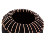 ΕΠΙΤΡΑΠΕΖΙΟ ΔΙΑΚΟΣΜΗΤΙΚΟ ΒΑΖΟ LENNOX HM4675.01S TΕΡΑΚΟΤΑ ΣΕ ΜΑΥΡΟ--Φ18x33Υεκ.