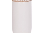 ΕΠΙΤΡΑΠΕΖΙΟ ΔΙΑΚΟΣΜΗΤΙΚΟ ΒΑΖΟ LENNOX HM4675.02S TΕΡΑΚΟΤΑ ΣΕ ΛΕΥΚΟ--Φ18x33Υεκ.