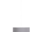 ΦΩΤΙΣΤΙΚΟ ΟΡΟΦΗΣ ΚΥΛΙΝΔΡΙΚΟ KRIKS HM4706.01 PVC ΣΕ ΛΕΥΚΟ-ΓΚΡΙ Φ30x70Υεκ.