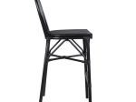 ΣΚΑΜΠΟ ΑΛΟΥΜΙΝΙΟΥ AZARIA HM5060 BAMBOO LOOK ΜΑΥΡΟ ΜΕ TEXTLINE 44x52x115Υεκ.