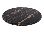 ΕΠΙΦΑΝΕΙΑ ΤΡΑΠΕΖΙΟΥ Φ60Χ2.5εκ. 5787 WERZALIT BLACK GOLD MARBLE HM5227.15