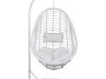 ΚΡΕΜΑΣΤΗ ΠΟΛΥΘΡΟΝΑ ΦΩΛΙΑ CALLIE HM5541.03 ΜΕ ΛΕΥΚΟ WICKER & ΜΑΞΙΛΑΡΙΑ Φ105Χ195Υ εκ.