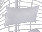 ΚΡΕΜΑΣΤΗ ΠΟΛΥΘΡΟΝΑ ΦΩΛΙΑ CALLIE HM5541.03 ΜΕ ΛΕΥΚΟ WICKER & ΜΑΞΙΛΑΡΙΑ Φ105Χ195Υ εκ.