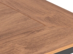 ΤΡΑΠΕΖΙ ΑΛΟΥΜΙΝΙΟΥ TABER ΑΝΘΡΑΚΙ ΜΕ ΕΠΙΦΑΝΕΙΑ POLYWOOD HM5562.02 120x80x72,5Υ ΕΚ.