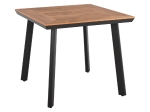 ΤΡΑΠΕΖΙ ΑΛΟΥΜΙΝΙΟΥ TABER ΑΝΘΡΑΚΙ ΜΕ ΕΠΙΦΑΝΕΙΑ POLYWOOD HM5563.02 80x80x73Υεκ.