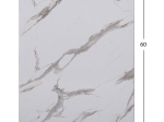 ΕΠΙΦΑΝΕΙΑ ΤΡΑΠΕΖΙΟΥ HPL MARBLE WHITE-GREY 5145 HM5827.12 49Χ60