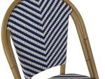 ΚΑΡΕΚΛΑ BAMBOO LOOK ΜΠΛΕ-ΛΕΥΚΟ HM5860.02 46x56x88Y εκ.