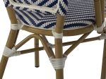ΚΑΡΕΚΛΑ BAMBOO LOOK ΜΠΛΕ-ΛΕΥΚΟ HM5860.02 46x56x88Y εκ.