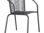 ΠΟΛΥΘΡΟΝΑ SWIFTER HM5969.01 ΜΕΤΑΛΛΟ ΓΚΡΙ-ΣΥΝΘ. RATTAN ΓΚΡΙ 54x61x75Υεκ.
