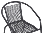 ΠΟΛΥΘΡΟΝΑ SWIFTER HM5969.01 ΜΕΤΑΛΛΟ ΓΚΡΙ-ΣΥΝΘ. RATTAN ΓΚΡΙ 54x61x75Υεκ.
