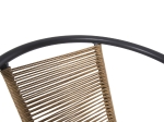 ΠΟΛΥΘΡΟΝΑ SWIFTER HM5969.02 ΜΕΤΑΛΛΟ ΓΚΡΙ-ΣΥΝΘ. RATTAN ΣΕ ΦΥΣΙΚΟ 54x61x75Υεκ.