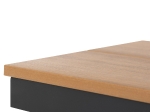 ΠΑΓΚΑΚΙ ΑΛΟΥΜΙΝΙΟΥ TAWNEE HM6038.01 ΑΝΘΡΑΚΙ ΜΕ POLYWOOD ΚΑΘΙΣΜΑ ΣΕ ΦΥΣΙΚΟ ΧΡΩΜΑ 150x36x45Υεκ.