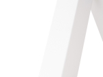 ΠΑΓΚΑΚΙ ΑΛΟΥΜΙΝΙΟΥ TAWNEE HM6040.02 ΛΕΥΚΟ-POLYWOOD ΚΑΘΙΣΜΑ ΦΥΣΙΚΟ 220x36x44,5Υεκ.