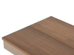 ΠΑΓΚΑΚΙ ΑΛΟΥΜΙΝΙΟΥ TAWNEE HM6040.04 ΣΑΜΠΑΝΙ-POLYWOOD ΚΑΘΙΣΜΑ ΦΥΣΙΚΟ 220x36x44,5Υεκ.