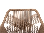 ΠΟΛΥΘΡΟΝΑ TOPIN HM6048.03 ΑΛΟΥΜΙΝΙΟ ΑΝΘΡΑΚΙ-P.E. RATTAN ΜΠΕΖ-ΜΑΞΙΛΑΡΙ ΑΝΘΡΑΚΙ