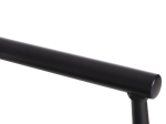 ΠΟΛΥΘΡΟΝΑ SERLY HM6052.02 ΑΛΟΥΜΙΝΙΟ ΜΑΥΡΟ-TEXTILENE ΜΑΥΡΟ 56x61x74,5Yεκ