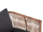 ΣΑΛΟΝΙ ΕΞ.ΧΩΡΟΥ 4ΤΜΧ FREJA HM6057.03 ΑΛΟΥΜ.ΑΝΘΡΑΚΙ-PE RATTAN ΜΠΕΖ-ΑΝΘΡΑΚΙ ΜΑΞΙΛΑΡΙΑ