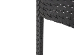 ΣΕΤ ΣΑΛΟΝΙ 4ΤΜΧ STASIA HM6089.10 ΣΥΝΘ.RATTAN ΜΑΥΡΟ-ΓΚΡΙ ΜΑΞΙΛΑΡΙΑ
