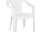 ΠΟΛΥΘΡΟΝΑ ΠΟΛΥΠΡΟΠΥΛΕΝΙΟΥ TUVANA HM6145.13 ΛΕΥΚΗ 57x59,5x77Υ εκ.