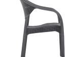 ΠΟΛΥΘΡΟΝΑ ΠΟΛΥΠΡΟΠΥΛΕΝΙΟΥ FETT HM6158.01 BAMBOO LOOK-ΑΝΘΡΑΚΙ 63x59x81Υεκ.