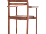 ΠΟΛΥΘΡΟΝΑ KEMPO HM6358 ΞΥΛΟ TEAK ΣΕ ΦΥΣΙΚΟ--58x58,5x88Υεκ.