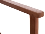 ΠΟΛΥΘΡΟΝΑ KEMPO HM6358 ΞΥΛΟ TEAK ΣΕ ΦΥΣΙΚΟ--58x58,5x88Υεκ.