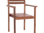 ΠΟΛΥΘΡΟΝΑ KEMPO HM6358 ΞΥΛΟ TEAK ΣΕ ΦΥΣΙΚΟ--58x58,5x88Υεκ.