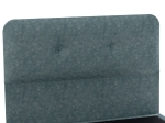 ΚΡΕΒΑΤΙ DOLORES ΑΠΟ ΥΦΑΣΜΑ LIGHT GREEN HM649.27 ΓΙΑ ΣΤΡΩΜΑ 90x200 εκ.