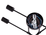 ΦΩΤΙΣΤΙΚΟ ΟΡΟΦΗΣ ΠΟΛΥΦΩΤΟ LIGHTY HM7427.11 ΜΕΤΑΛΛΟ ΣΕ ΜΑΥΡΟ 51x51x23Υεκ.