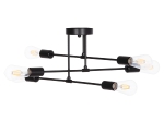 ΦΩΤΙΣΤΙΚΟ ΟΡΟΦΗΣ ΠΟΛΥΦΩΤΟ LIGHTY HM7427.11 ΜΕΤΑΛΛΟ ΣΕ ΜΑΥΡΟ 51x51x23Υεκ.