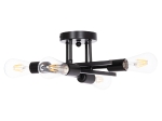 ΦΩΤΙΣΤΙΚΟ ΟΡΟΦΗΣ ΠΟΛΥΦΩΤΟ LIGHTY HM7428.11 ΜΕΤΑΛΛΟ ΣΕ ΜΑΥΡΟ 28x28x15Υεκ.