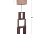 ΦΩΤΙΣΤΙΚΟ ΔΑΠΕΔΟΥ MDF ΚΑΡΥΔΙ HM7608.01 Φ38x140 εκ.