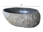 ΝΙΠΤΗΡΑΣ STONE SINK ΛΑΞΕΥΜΕΝΗ ΠΕΤΡΑ ΓΚΡΙ ΧΡΩΜΑ 40x40x20Yεκ.HM7807