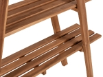 ΒΙΒΛΙΟΘΗΚΗ STAM HM7895 TEAK ΞΥΛΟ ΣΕ ΦΥΣΙΚΟ ΧΡΩΜΑ 120x33x180Y εκ.