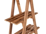 ΒΙΒΛΙΟΘΗΚΗ STAM HM7895 TEAK ΞΥΛΟ ΣΕ ΦΥΣΙΚΟ ΧΡΩΜΑ 120x33x180Y εκ.