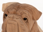 ΕΠΙΤΡΑΠΕΖΙΟ ΔΙΑΚΟΣΜΗΤΙΚΟ DOZER BULLDOG ΞΥΛΟ SUAR ΣΕ ΦΥΣΙΚΟ ΧΡΩΜΑ HM7925 18x14x20Y εκ.