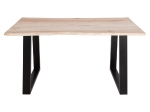 ΤΡΑΠΕΖΙ ΤΡΑΠΕΖΑΡΙΑΣ MONTANA SLIM HM8163.21 ΞΥΛΟ ΑΚΑΚΙΑΣ ΣΕ ΑΝΟΙΧΤΟ ΦΥΣΙΚΟ 140x80x77Υεκ