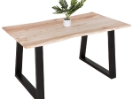 ΤΡΑΠΕΖΙ ΤΡΑΠΕΖΑΡΙΑΣ MONTANA SLIM HM8163.21 ΞΥΛΟ ΑΚΑΚΙΑΣ ΣΕ ΑΝΟΙΧΤΟ ΦΥΣΙΚΟ 140x80x77Υεκ