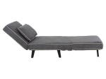 ΠΟΛΥΘΡΟΝΑ ΚΡΕΒΑΤΙ BRAXTON HM8425.10 ΣΚΟΥΡΟ ΓΚΡΙ ΥΦΑΣΜΑ 78x88x78Υεκ.