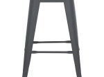 ΣΚΑΜΠΟ ΜΕΣΑΙΟΥ ΥΨΟΥΣ ΜΕΤΑΛΛΙΚΟ MELITA-PRO HM8573.50 ΓΚΡΙ 43x43x67Υεκ.