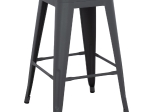 ΣΚΑΜΠΟ ΜΕΣΑΙΟΥ ΥΨΟΥΣ ΜΕΤΑΛΛΙΚΟ MELITA-PRO HM8573.50 ΓΚΡΙ 43x43x67Υεκ.