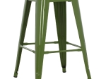 ΣΚΑΜΠΟ ΜΕΣΑΙΟΥ ΥΨΟΥΣ ΜΕΤΑΛΛΙΚΟ MELITA-PRO HM8573.53 ΣΕ LIGHT OLIVE GREEN 43x43x67Υεκ.