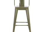ΣΚΑΜΠΟ ΜΠΑΡ ΜΕΣΑΙΟΥ ΥΨΟΥΣ ΜΕΤΑΛΛΙΚΟ MELITA-PRO HM8574.43 DARK OLIVE GREEN 43x43x88Υεκ.