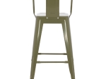 ΣΚΑΜΠΟ ΜΠΑΡ ΜΕΣΑΙΟΥ ΥΨΟΥΣ ΜΕΤΑΛΛΙΚΟ MELITA-PRO HM8574.43 DARK OLIVE GREEN 43x43x88Υεκ.