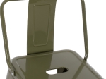 ΣΚΑΜΠΟ ΜΠΑΡ ΜΕΣΑΙΟΥ ΥΨΟΥΣ ΜΕΤΑΛΛΙΚΟ MELITA-PRO HM8574.43 DARK OLIVE GREEN 43x43x88Υεκ.