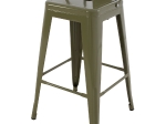 ΣΚΑΜΠΟ ΜΠΑΡ ΜΕΣΑΙΟΥ ΥΨΟΥΣ ΜΕΤΑΛΛΙΚΟ MELITA-PRO HM8574.43 DARK OLIVE GREEN 43x43x88Υεκ.