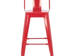 ΣΚΑΜΠΟ ΜΠΑΡ ΜΕΣΑΙΟΥ ΥΨΟΥΣ ΜΕΤΑΛΛΙΚΟ MELITA-PRO HM8574.44 ΚΟΚΚΙΝΟ 43x43x88Υεκ.