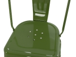 ΚΑΡΕΚΛΑ ΜΕΤΑΛΛΙΚΗ MELITA-PRO HM8641.53 LIGHT OLIVE GREEN 44x47x84.5Υεκ.