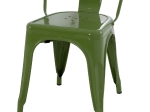 ΚΑΡΕΚΛΑ ΜΕΤΑΛΛΙΚΗ MELITA-PRO HM8641.53 LIGHT OLIVE GREEN 44x47x84.5Υεκ.