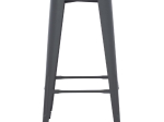 ΣΚΑΜΠΟ ΜΠΑΡ ΜΕΤΑΛΛΙΚΟ MELITA-PRO HM8642.50 ΣΕ ΓΚΡΙ 43x43x78Υεκ.